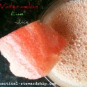 watermelon lime juice