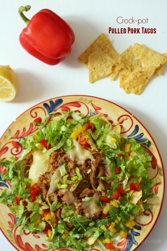 Slow Cooker Pulled Pork Tacos