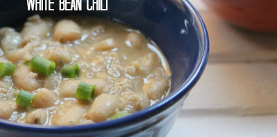 Slow Cooker White Bean Chili