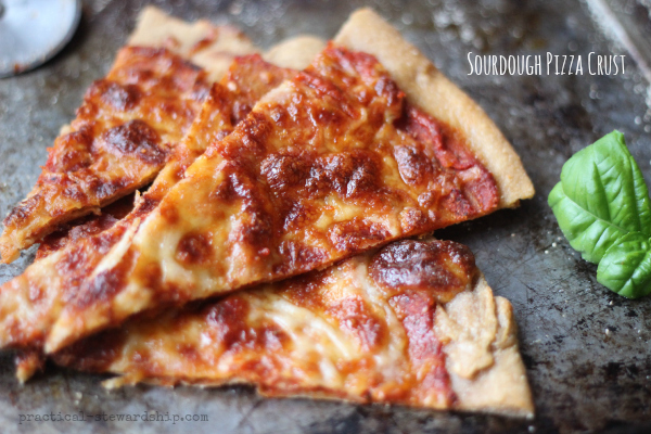 Pizza with a Sourdough Crust