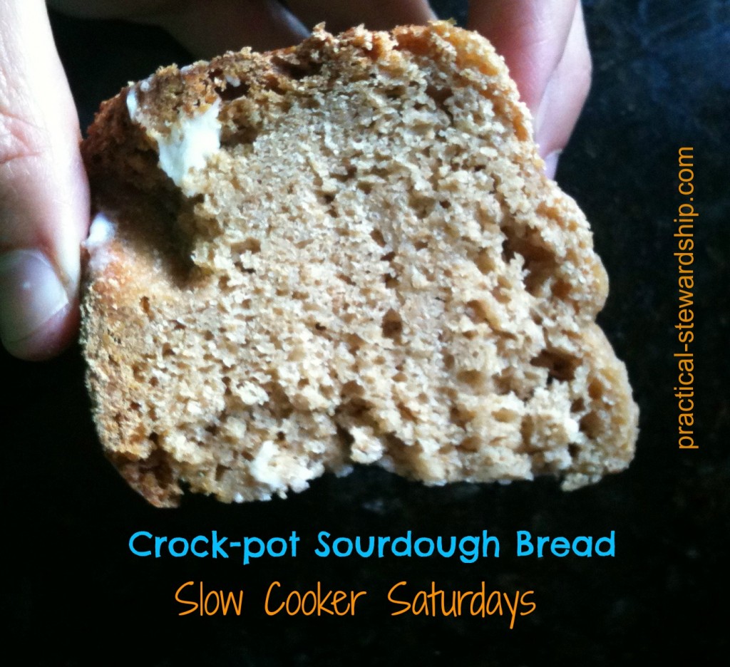 Crock-pot Homemade (Sourdough) Bread Recipe - Practical Stewardship