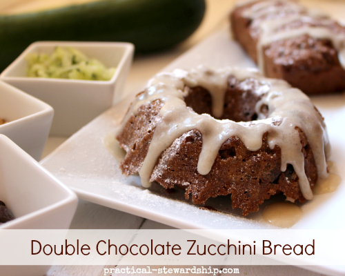 Double Chocolate Zucchini Bundt Cake