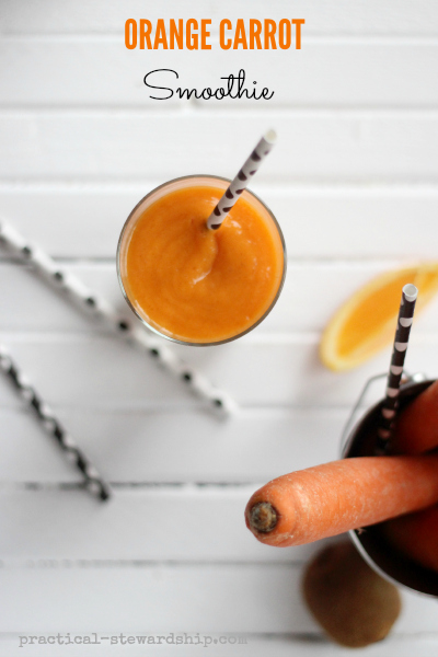 ORANGE CARROT Smoothie