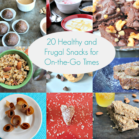 20 Healthy and Frugal Snacks for On-the-Go Times