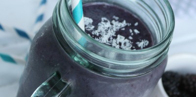 Blackberry Coconut Smoothie