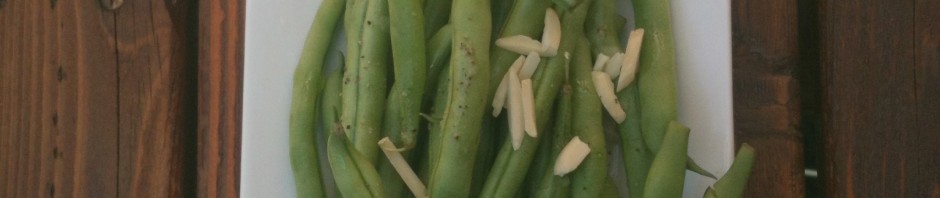 Raw Lemon Garlic String Beans