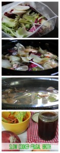 Slow Cooker Frugal Broth Collage