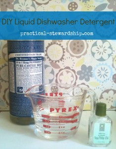 DIY Liquid Dishwasher Detergent @ practical-stewardship.com