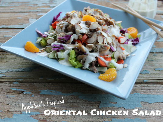 Healthified Oriental Chicken Salad, G-F