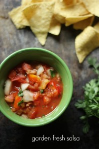 garden fresh salsa