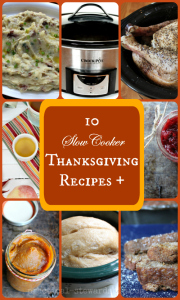 10 Slow Cooker Thanksgiving Recipes +