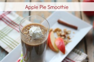 Apple Pie Smoothie with Granola