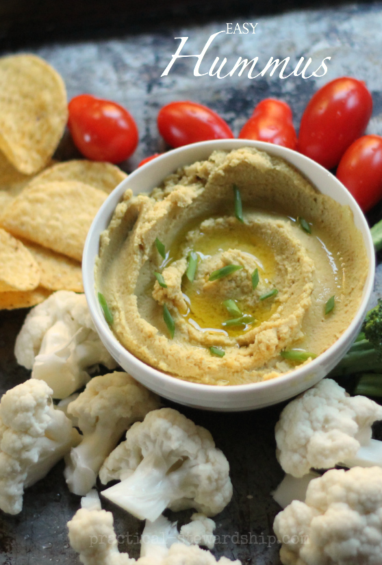 Easy and Basic Hummus