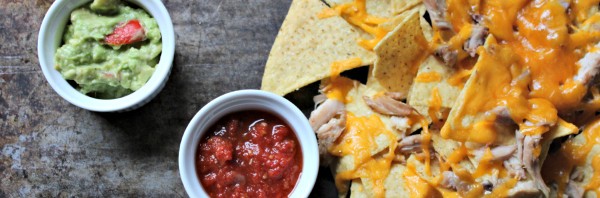 Nachos with Shredded Meat