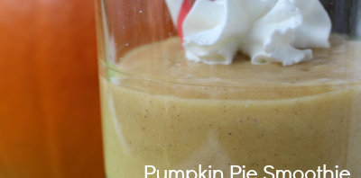 Pumpkin Pie Smoothie, Vegan