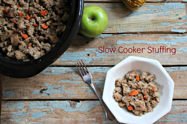 Slow Cooker Stuffing