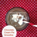 Chocolate Cream Pie Smoothie @ practical-stewardship.com