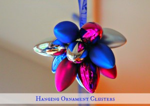 Hanging Ornament Clusters