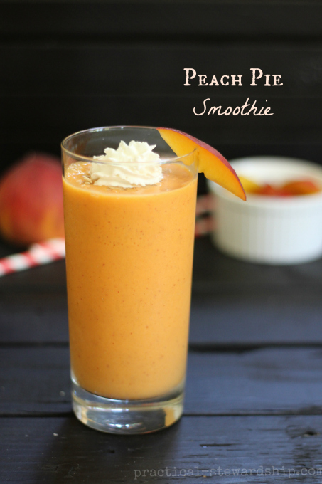 Peach Pie  Smoothie