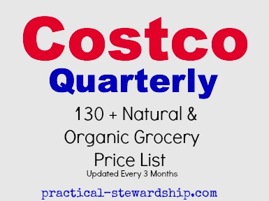 Costco Quarterly @ practical-stewardship.com