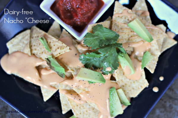 Dairy-free Nacho Cheese