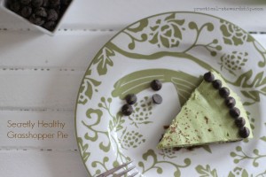 Secretly Healthy Grasshopper Pie