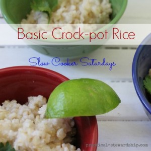 Basic Crock-pot Rice