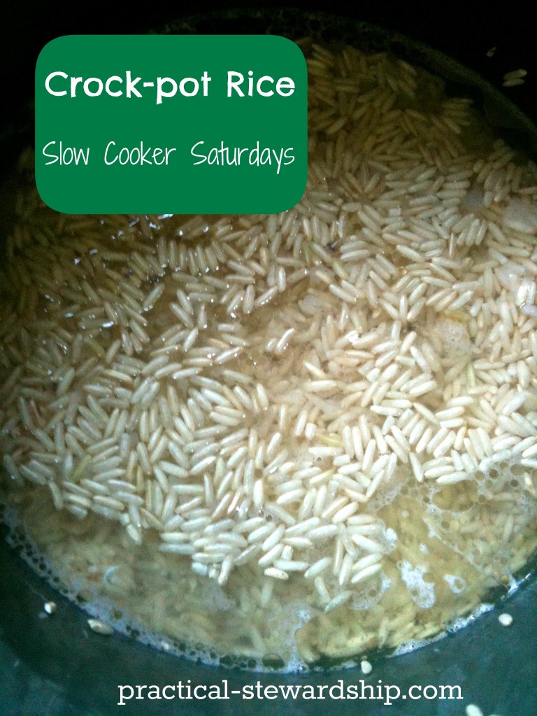 Crock-pot Rice