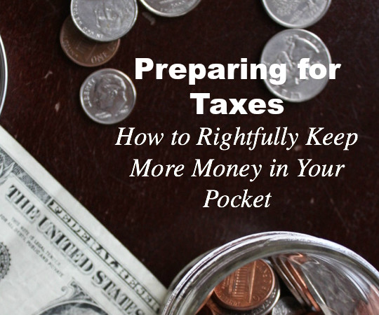 Preparing Ahead for Taxes
