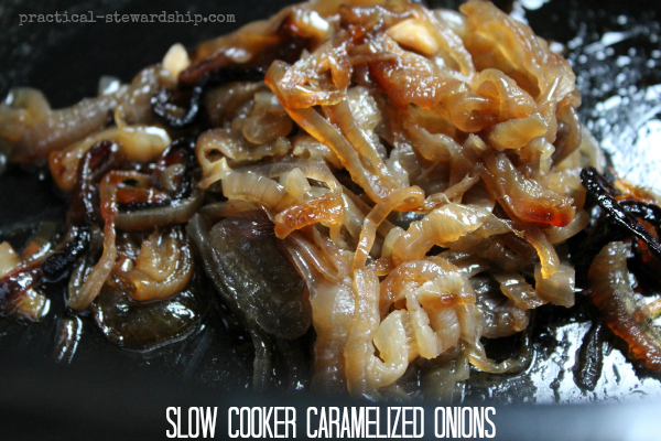 Slow Cooker Caramelized Onions