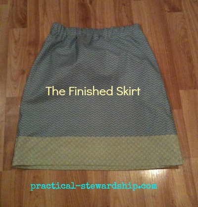 The Finished Easy Elastic Skirt
