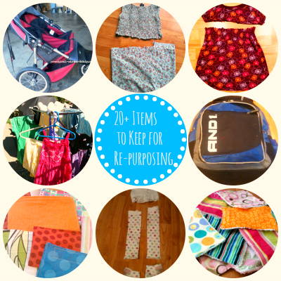 20+ Old Clothing & Items to Keep for Re-purposing - Practical