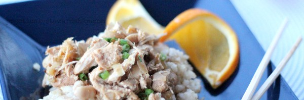 Crock pot Orange Ginger Chicken