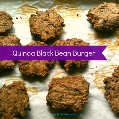 Quinoa Black Bean Burgers