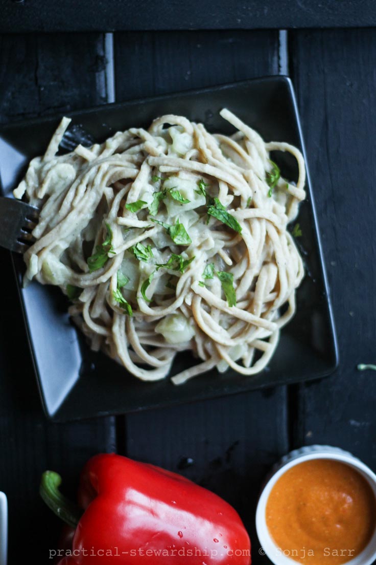 Cauliflower Fettuccine Alfredo