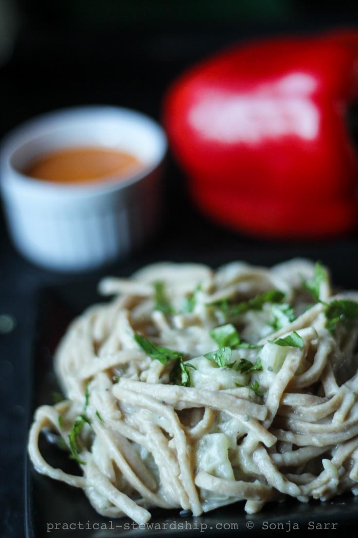 Cauliflower Fettuccine Alfredo