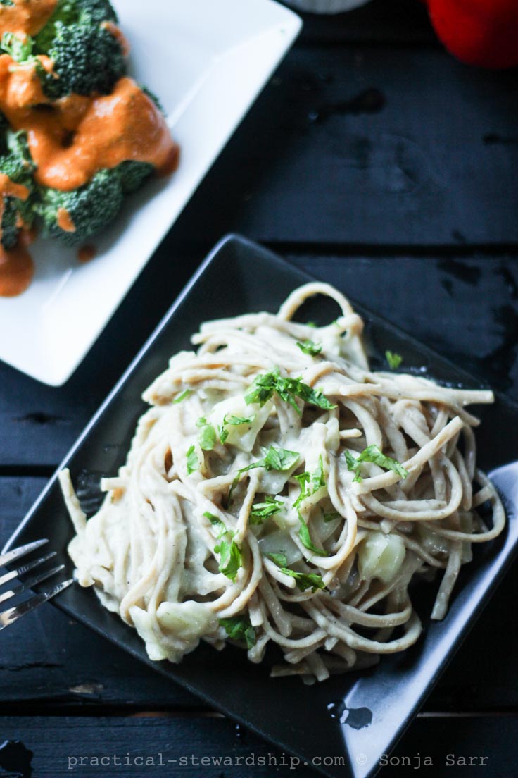 Cauliflower Fettuccine Alfredo