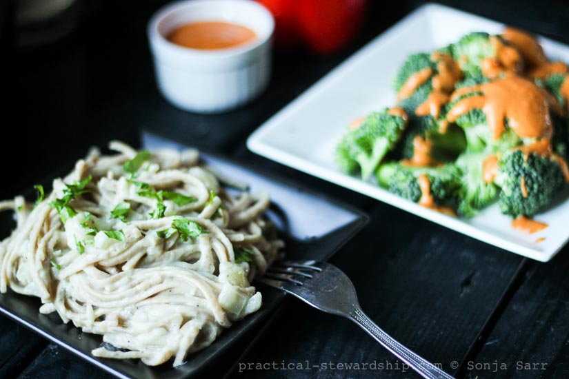 Cauliflower Fettuccine Alfredo