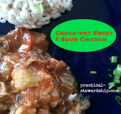 Crock-pot Sweet & Sour Chicken