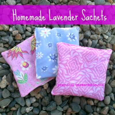Easy Homemade Lavender Sachets