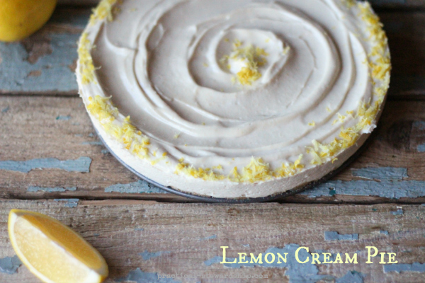 No Bake Lemon Cream Pie, G-f, D-f