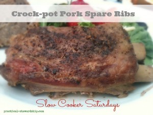 Crock-pot Pork Spare Ribs