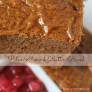 Paleo Almond Butter Bread