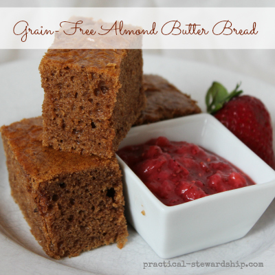 Paleo Almond Butter Bread, G-F