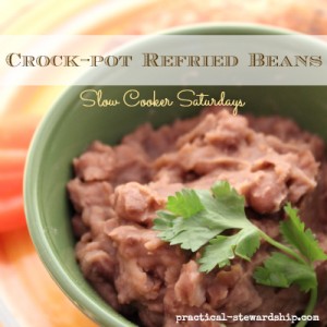 Easy Crock-pot Refried Beans