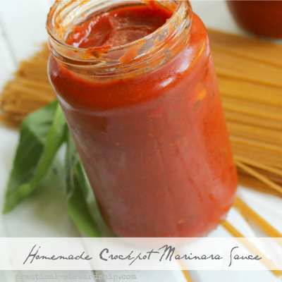 Homemade Crock-pot Marinara Sauce