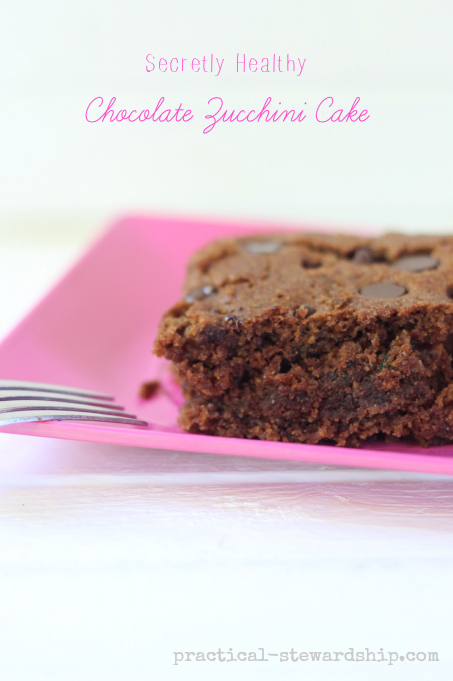 Secretly Healthy Chocolate Zucchini Cake