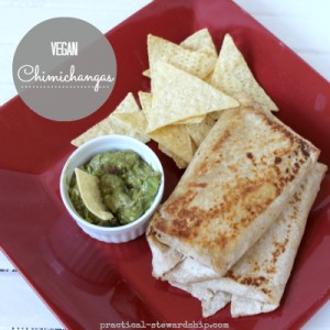 Vegan Chimichangas