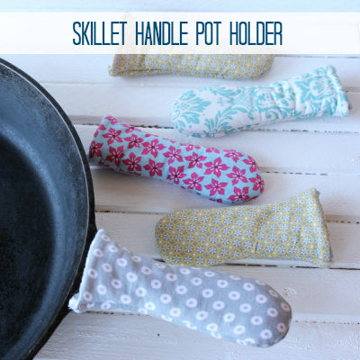 How to Sew a Cast Iron Skillet Handle Cover 