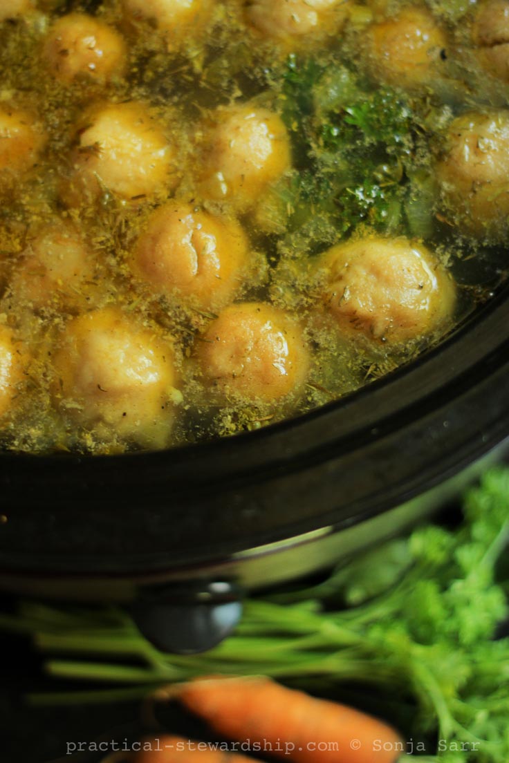 Crock-pot Chicken and Dumplings